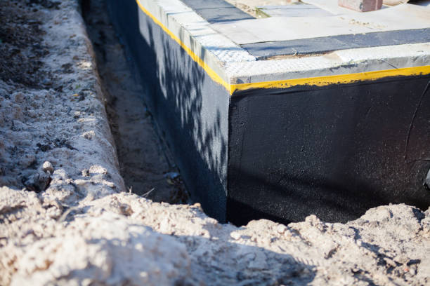 Professional Exterior Waterproofing technician working in Windsor, PA